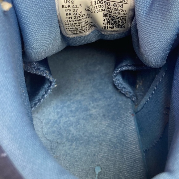 Nike Air Jordan 12 Retro Indigo Stone Blue Legend Men Shoes 130690–404 Size 9 - Picture 13 of 13